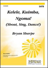 Kelele Kuimba Ngoma! SATB choral sheet music cover